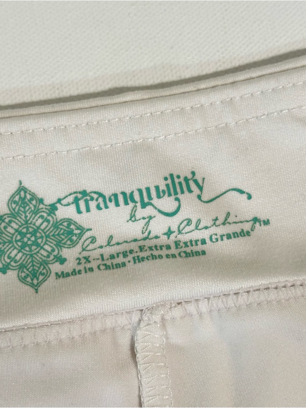 TRANQUILITY - WOMENS - WHITE SKIRT - Picture 2 of 5
